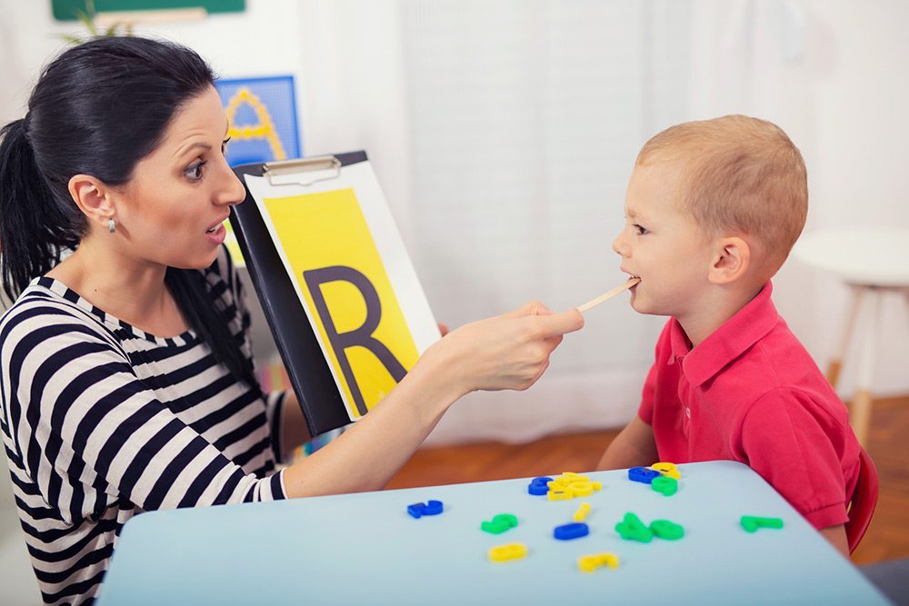 a delayed speech disorder