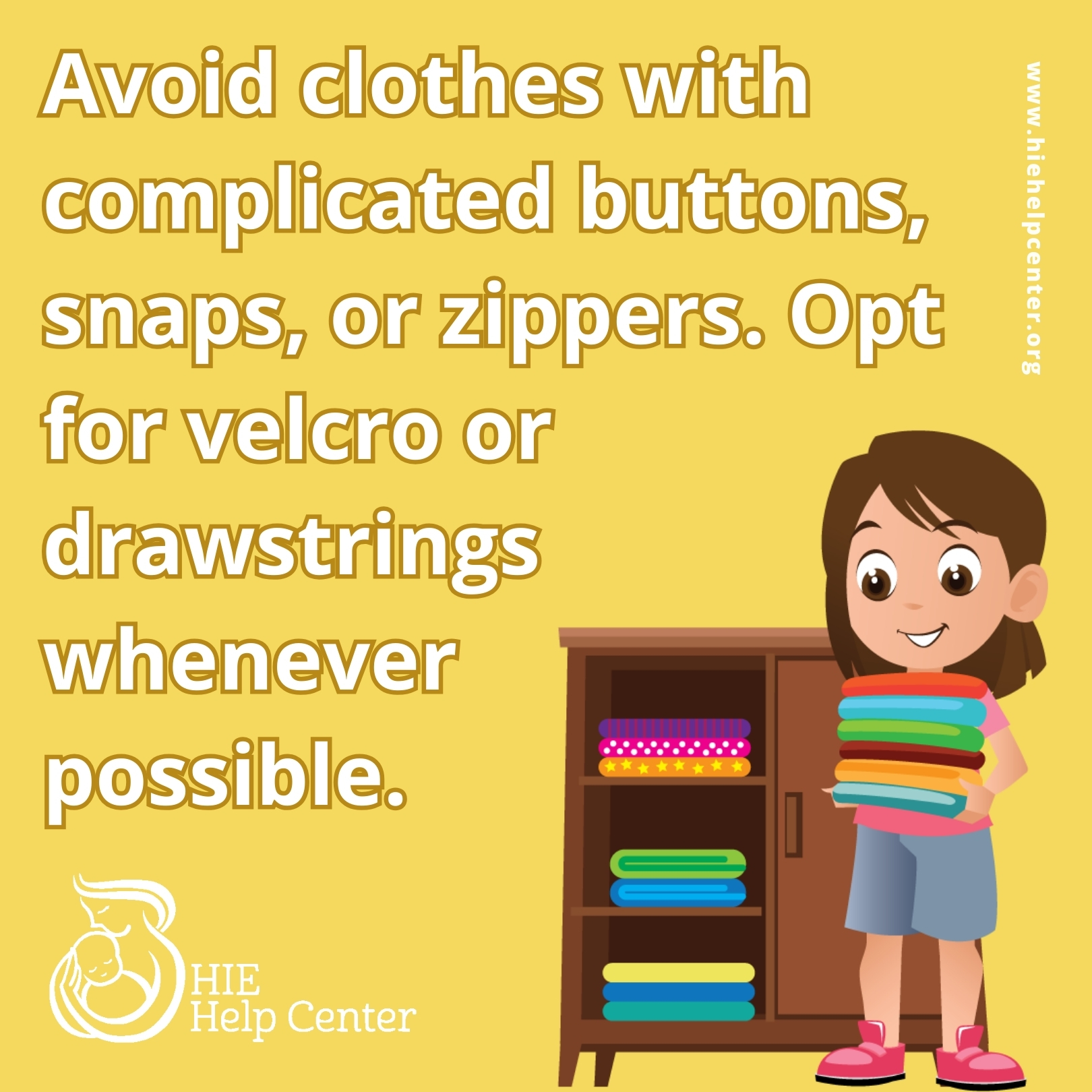 Helping Kids with Sensory Issues Get Dressed | HIE Help Center