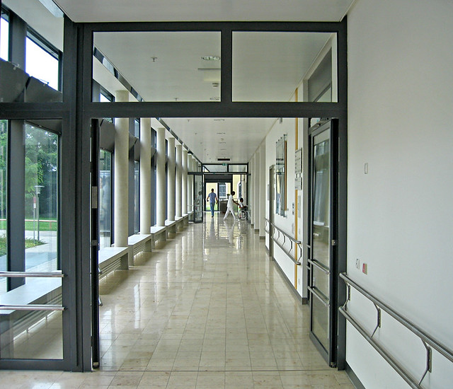 hospital corridor