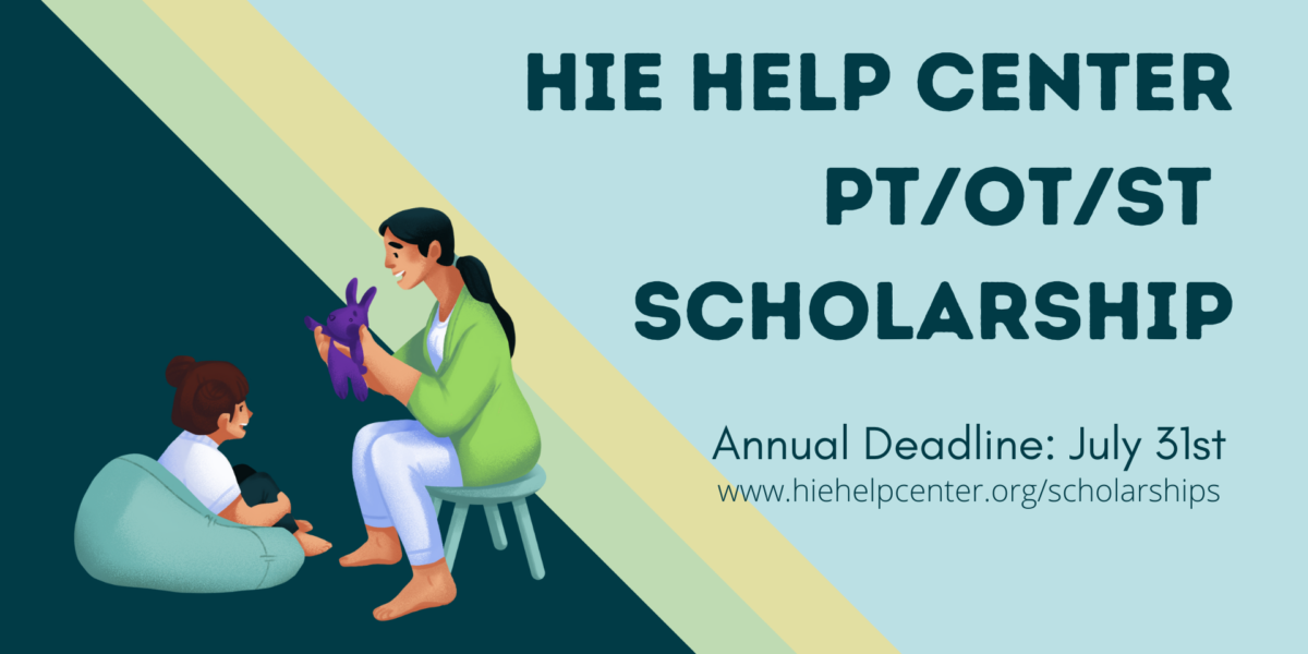 HIE Help Center Scholarship for Physical, Occupational, and Speech Therapy Students