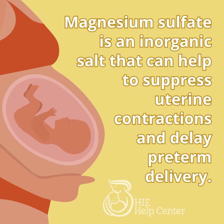 Magnesium Sulfate for Premature Labor HIE Help Center